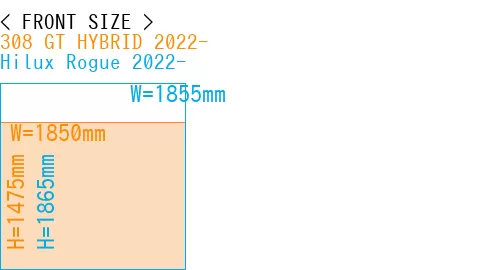 #308 GT HYBRID 2022- + Hilux Rogue 2022-